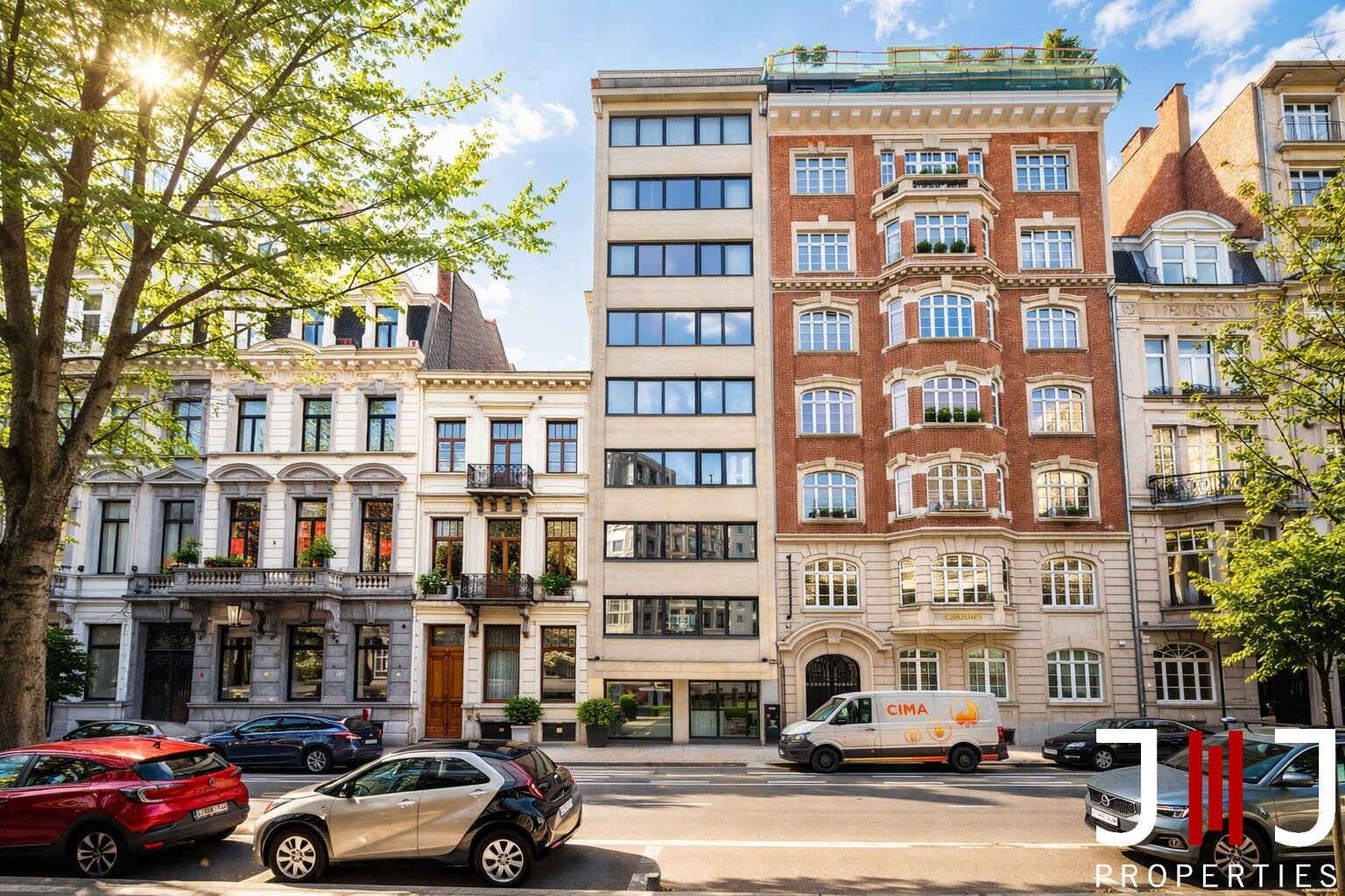 Appartement te huur in Elsene