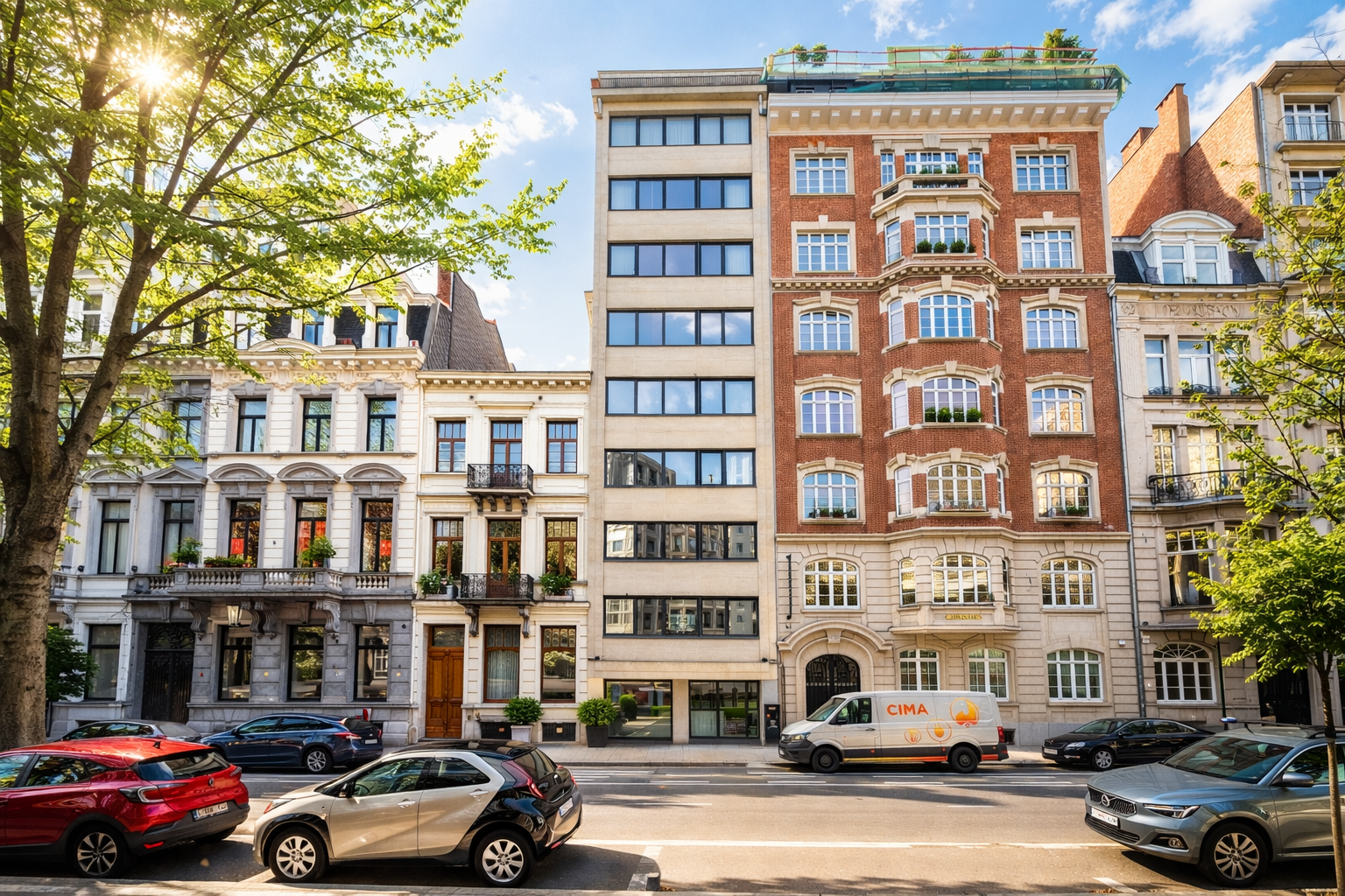 Appartement te huur in Elsene