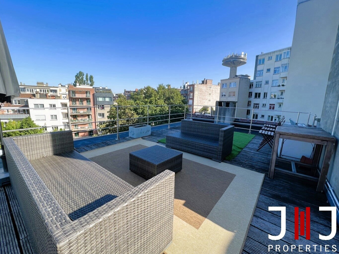 Penthouse te huur in Schaarbeek