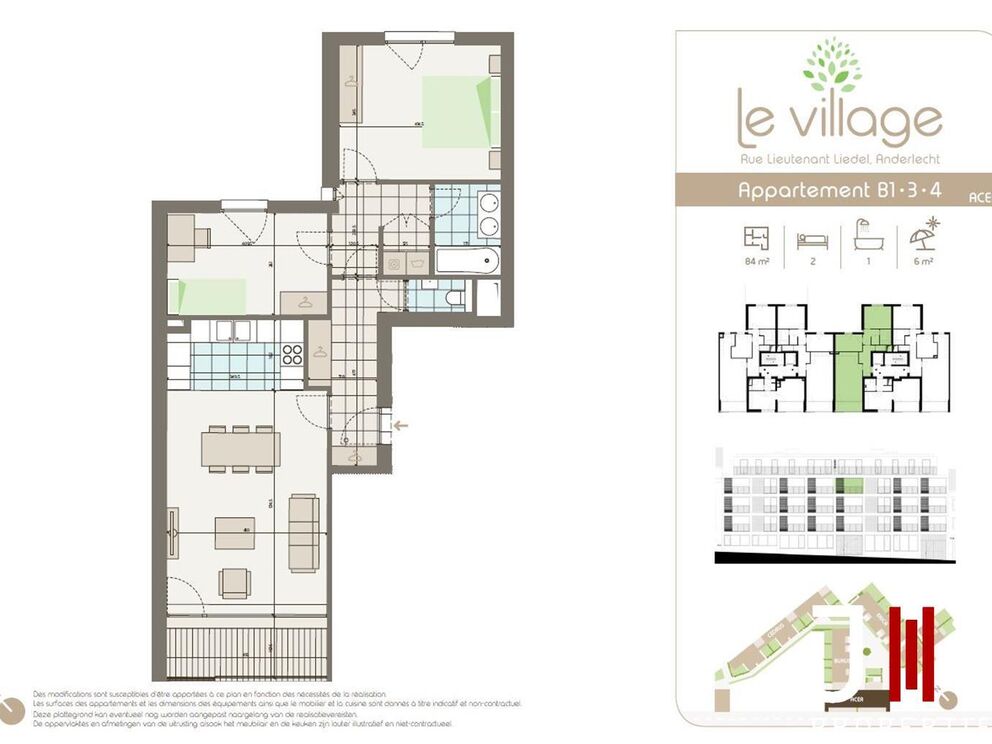 Appartement à louer à Anderlecht