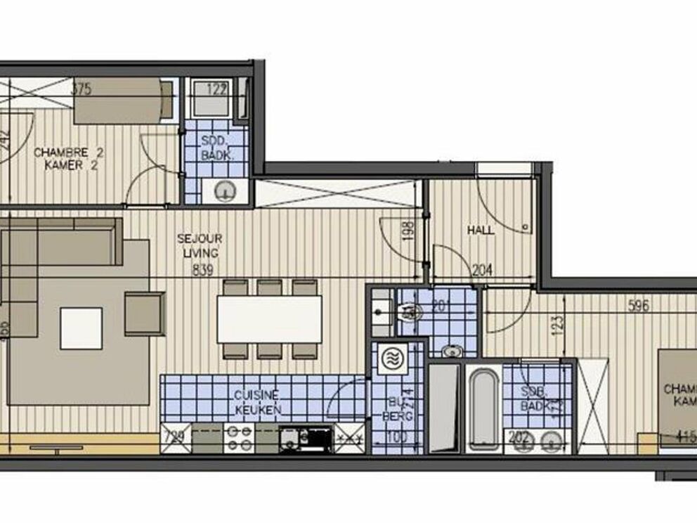 Appartement te koop in Sint-Lambrechts-Woluwe