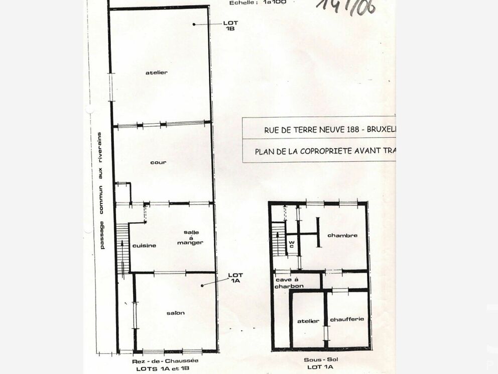 Duplex for sale in Brussels