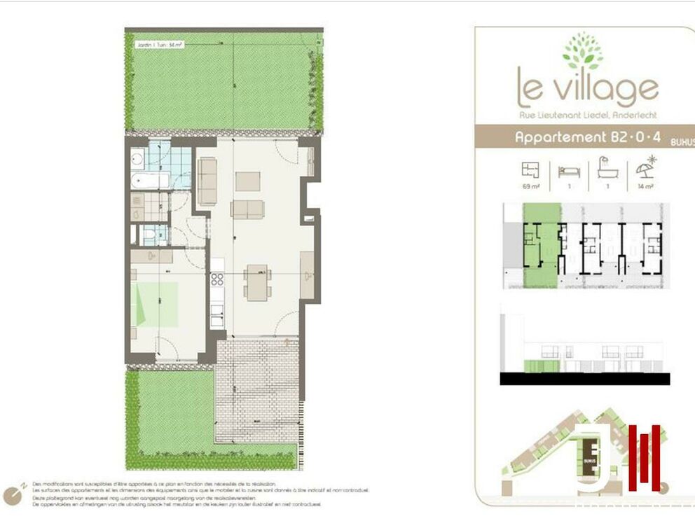 Flat for rent in Anderlecht