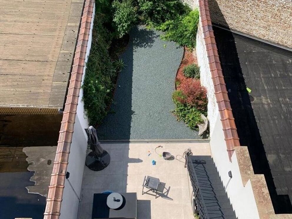 Rez-de-ch. avec jardin à louer à Etterbeek