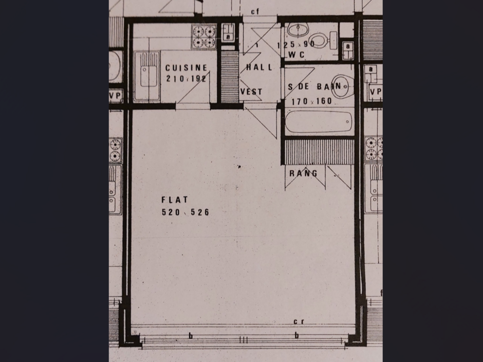 Studio te koop in Sint-Lambrechts-Woluwe